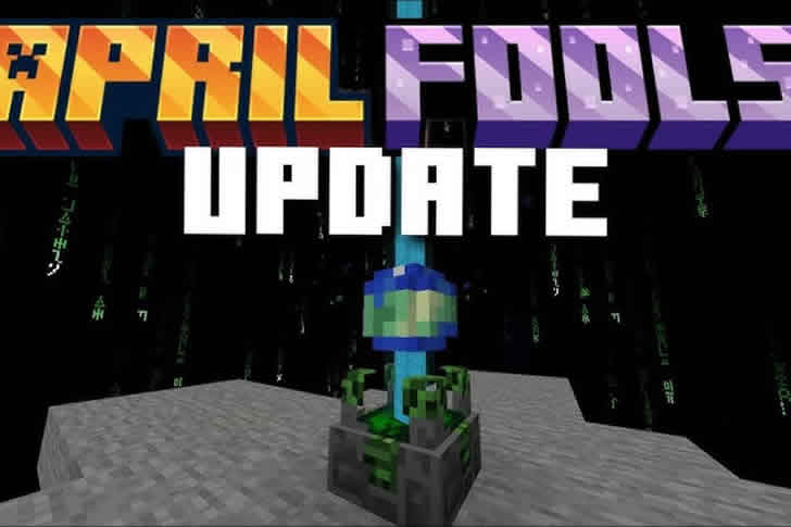 Minecraft April Fools 2025 Update